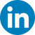 LinkedIn - Social Icon (Blue)